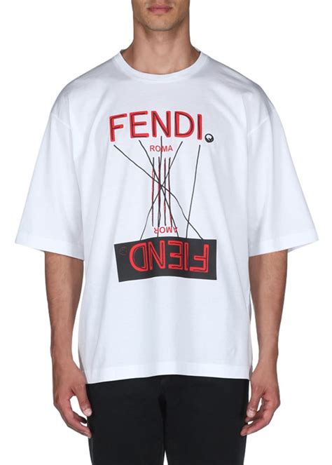 fendi polo shirt|fendi fiend t shirt.